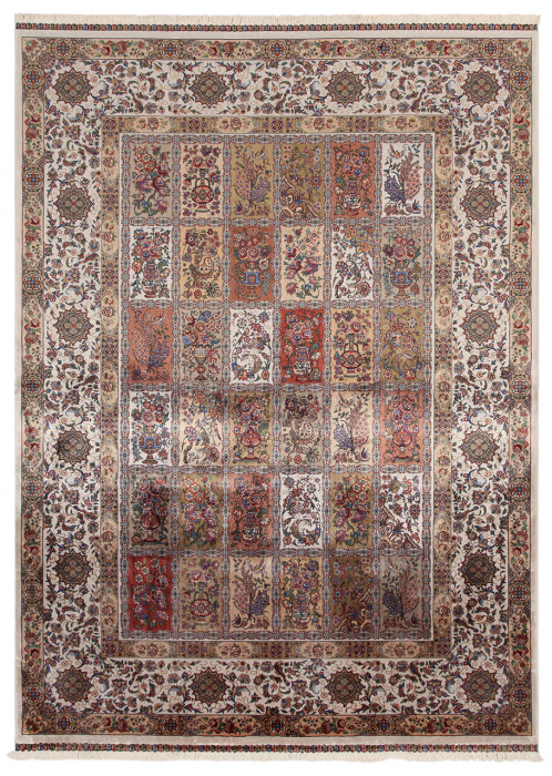 Covor persan crem mic Qoum Shah|Covoare orientale clasice [1]
