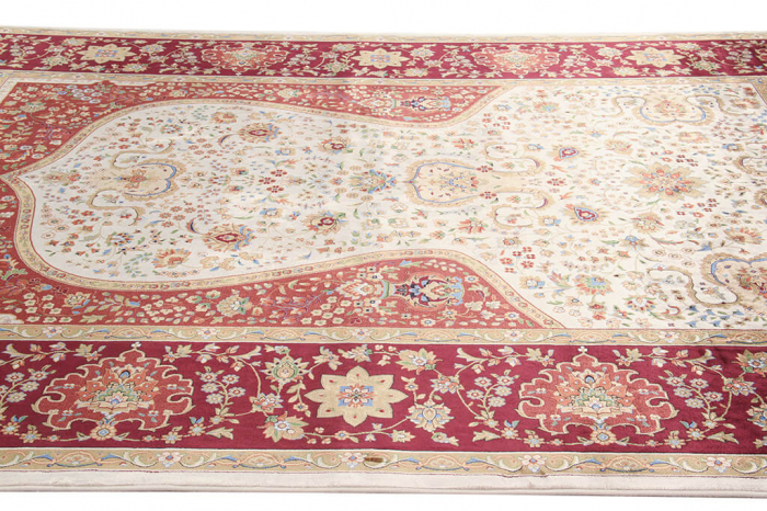 Covor persan Qoum Shah din modal si matase|Covoare persane clasice [3]