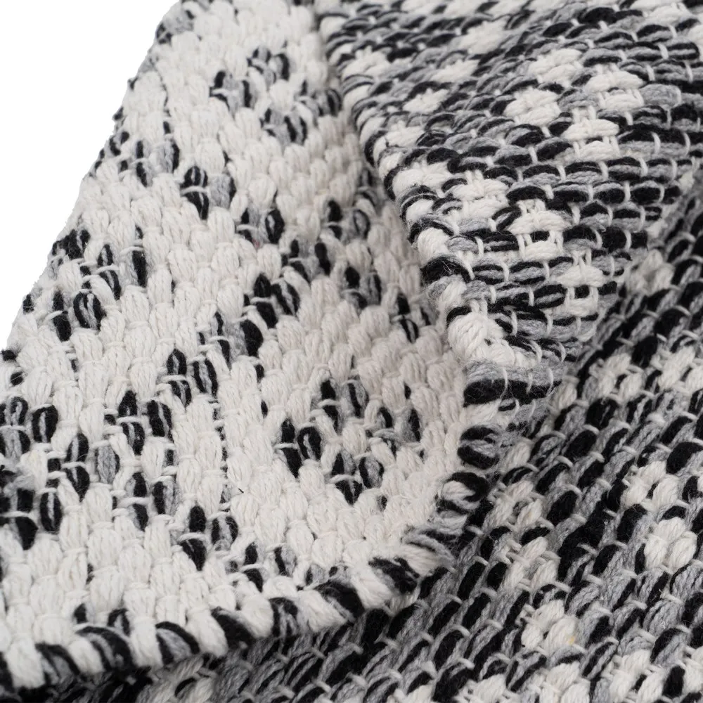 Covor Reversibil Mare Gri-Alb | Covoare pentru Spatii Ample [10]
