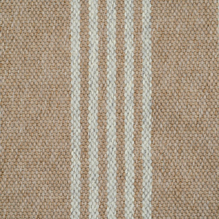 Covor cu dungi natural din polipropilena, dimensiune mare [11]
