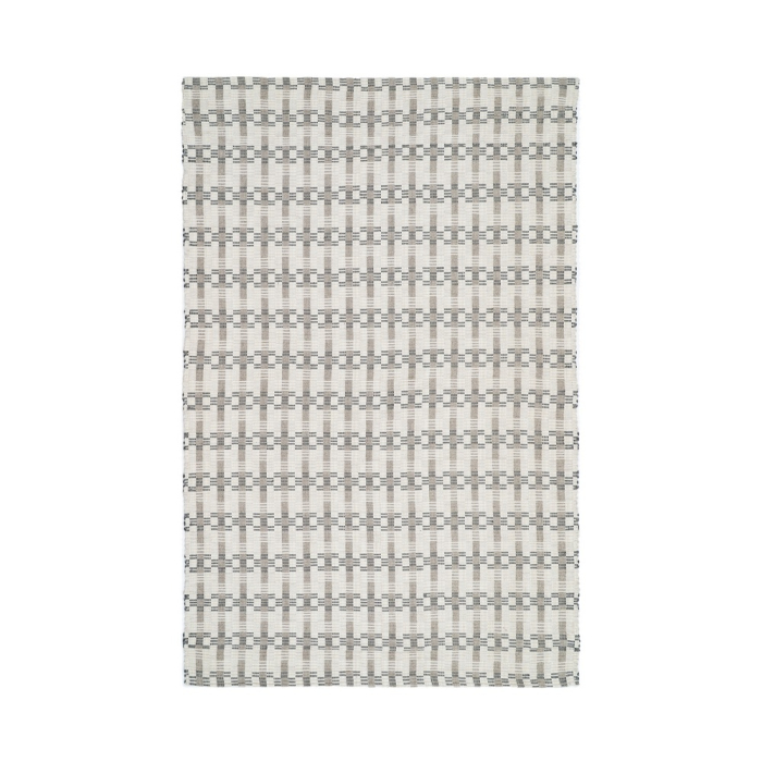 Covor cu model geometric din lana si bumbac [2]