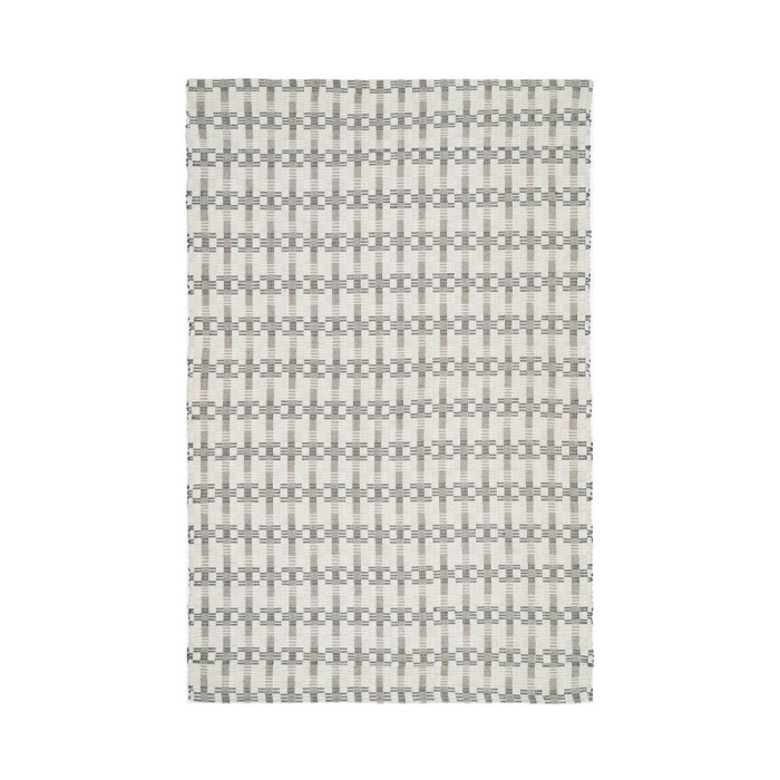 Covor cu model geometric din lana si bumbac [7]
