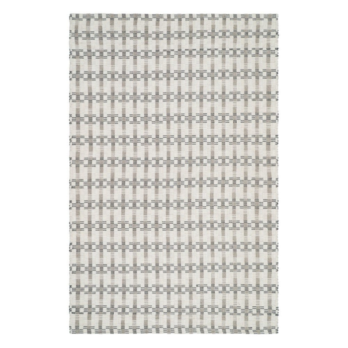 Covor cu model geometric din lana si bumbac [7]