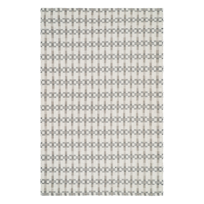 Covor cu model geometric din lana si bumbac [2]