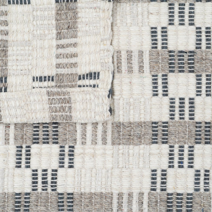Covor cu model geometric din lana si bumbac [5]