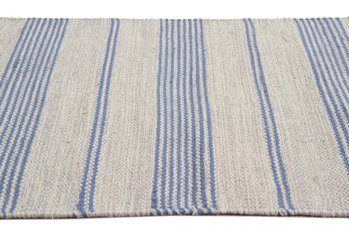 Covor albastru pentru living|Covoare moderne din bumbac [3]