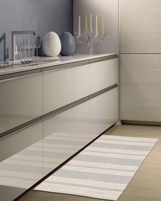 Covor gri deschis pentru living|Covoare moderne din bumbac [5]