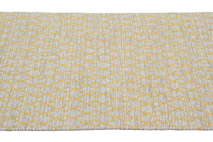 Covor rustic galben Bay|Covoare traditionale din bumbac [4]