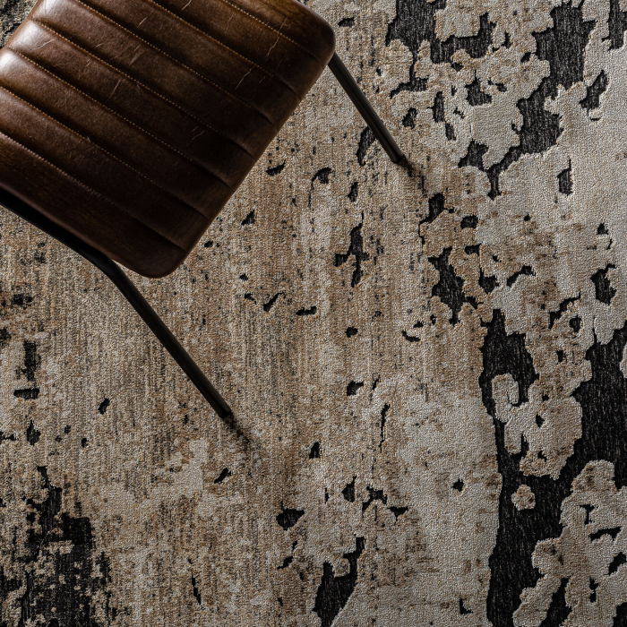 Covor negru chenille|Covoare clasice [4]