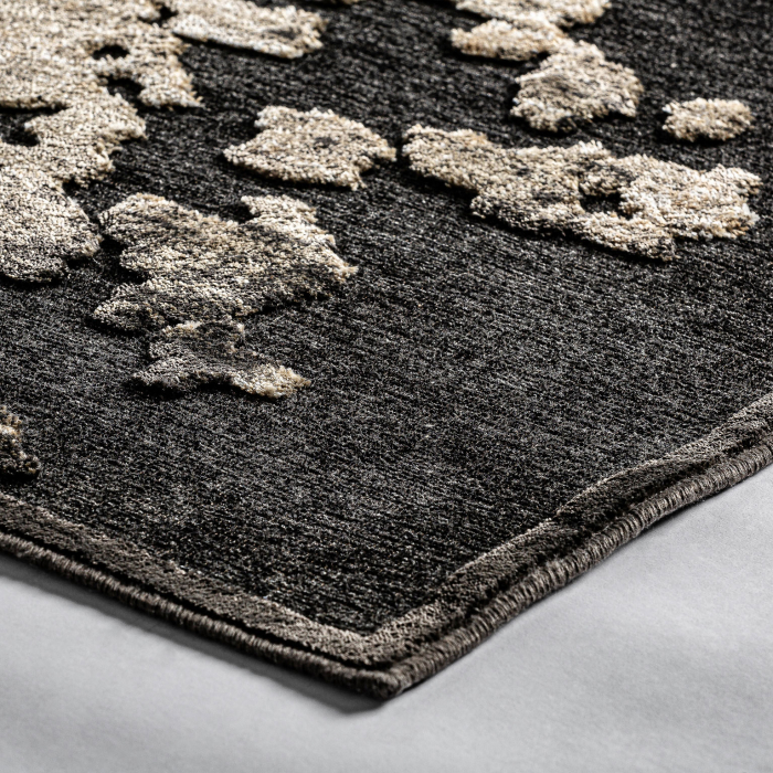 Covor negru chenille|Covoare clasice [2]