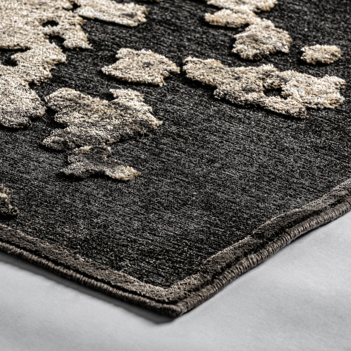 Covor negru chenille|Covoare coloniale [2]