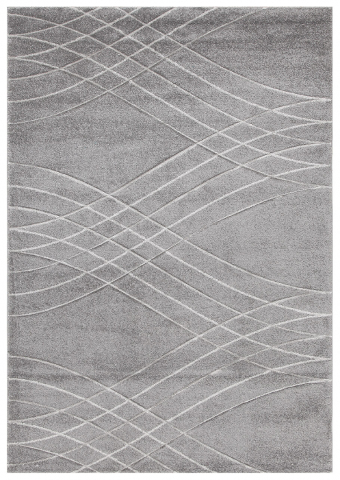 Covor contemporan geometric gri|Covoare moderne premium [1]