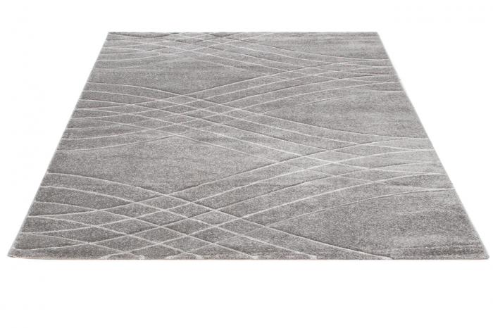 Covor contemporan geometric gri|Covoare moderne premium [2]