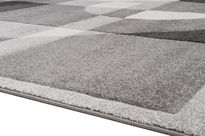 Covor contemporan geometric gri|Covoare moderne premium [5]