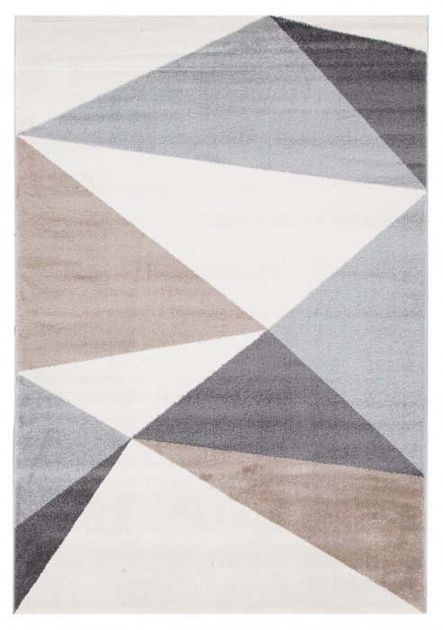Covor modern geometric gri|Covoare contemporane premium [1]