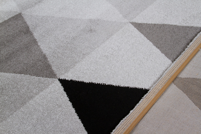 Covor modern geometric gri|Covoare contemporane premium [3]