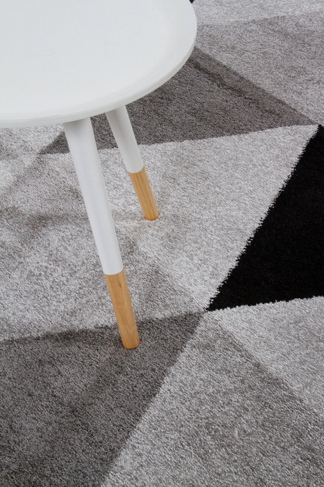 Covor modern geometric gri|Covoare contemporane premium [2]