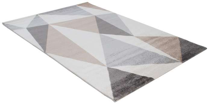 Covor modern geometric gri|Covoare contemporane premium [3]