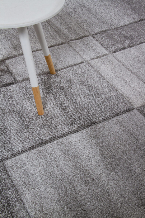 Covor modern geometric gri|Covoare contemporane premium [6]