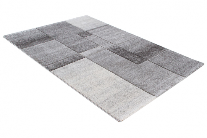 Covor modern geometric gri|Covoare contemporane premium [3]