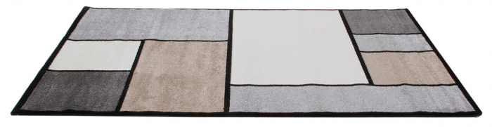 Covor modern geometric gri|Covoare contemporane premium [4]