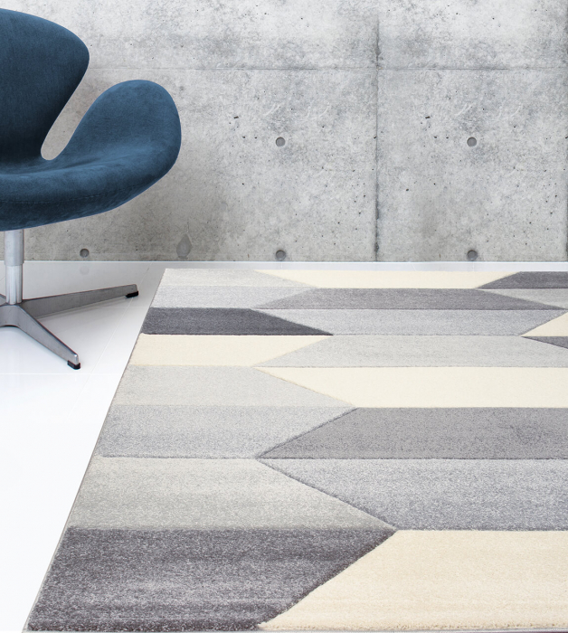 Covor Contemporan Mare cu Design 3D|Covoare Premium pentru Living [8]