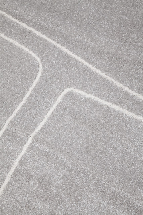Covor modern abstract gri alb|Covoare moderne premium [4]