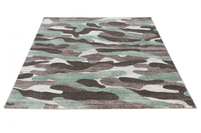 Covor modern camuflaj gri|Covoare contemporane premium [8]