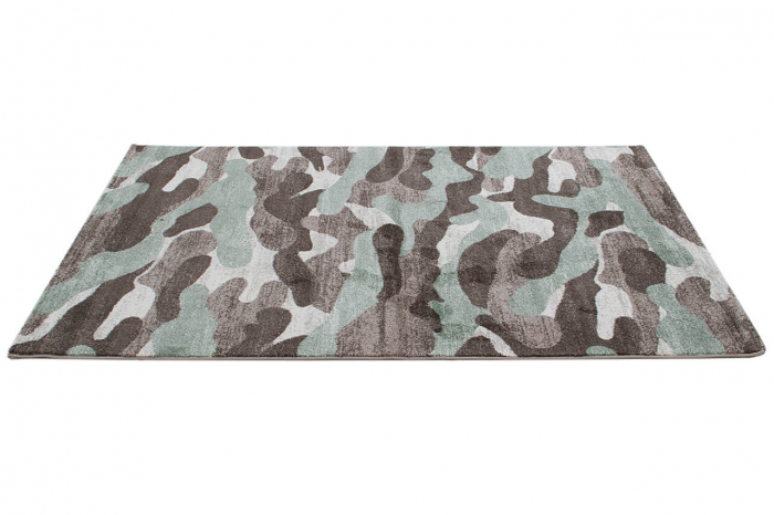 Covor modern camuflaj gri|Covoare contemporane premium [6]