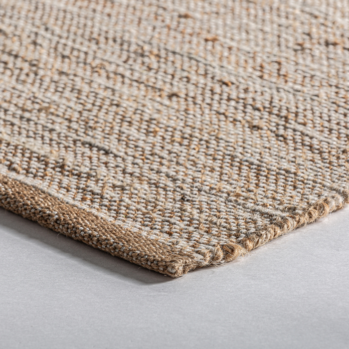 Covor boho iuta lana nuante deschise|Covoare naturale [2]