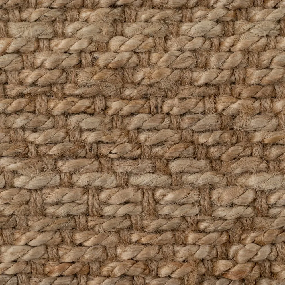 Covor geometric din iuta - stil contemporan pentru casa | Covoare decorative [4]