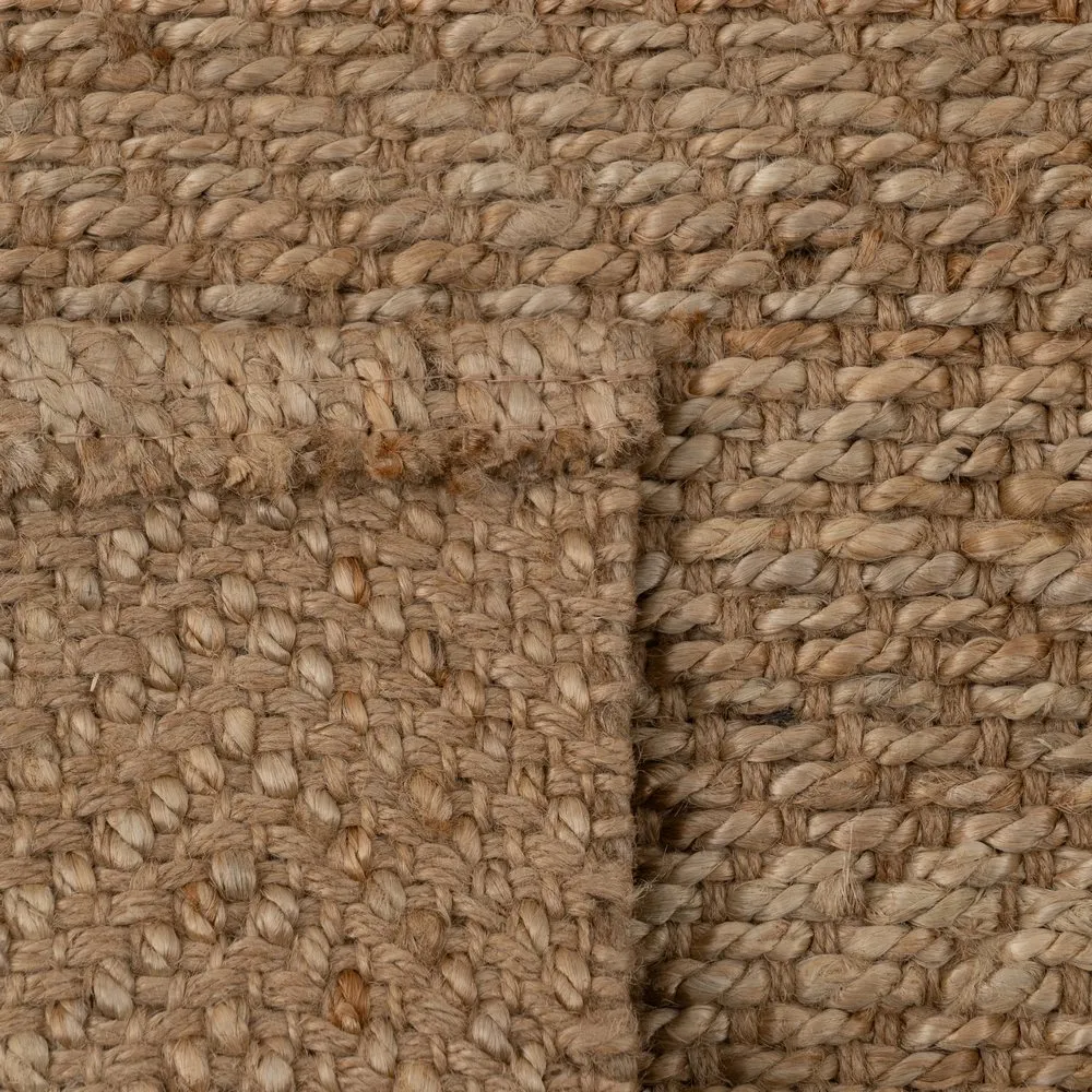 Covor geometric din iuta - stil contemporan pentru casa | Covoare decorative [5]