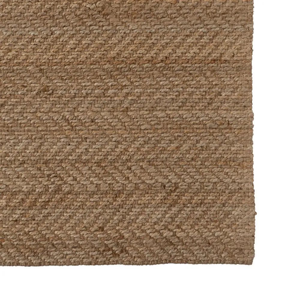 Covor geometric din iuta - stil contemporan pentru casa | Covoare decorative [3]