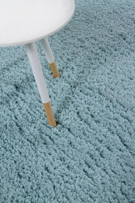 Covor modern pufos albastru|Covoare contemporane premium [6]