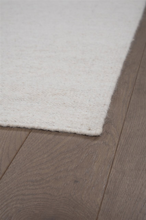 Covor rustic din lana alb|Covoare naturale premium [7]