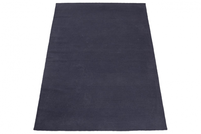 Covor rustic din lana bleumarin|Covoare naturale premium [2]
