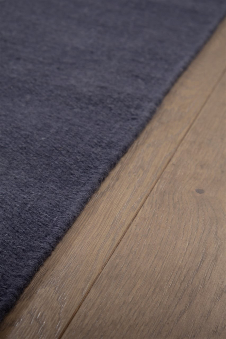 Covor rustic din lana bleumarin|Covoare naturale premium [5]