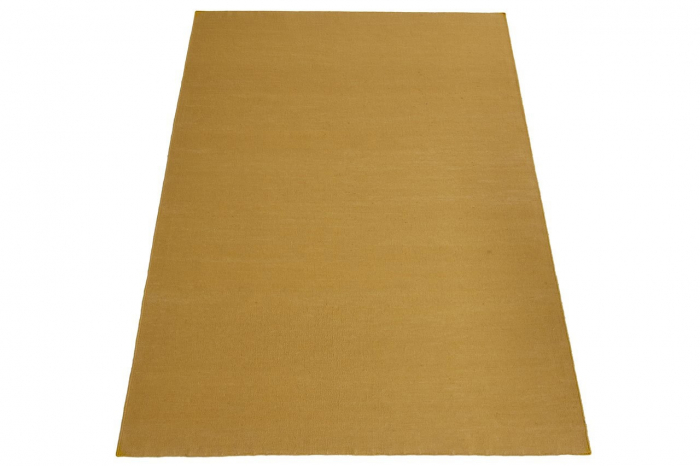 Covor rustic din lana galben|Covoare naturale premium [4]