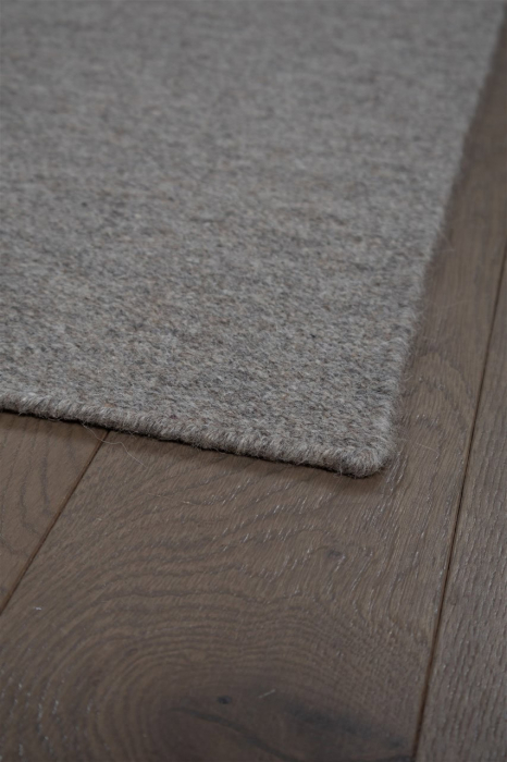 Covor rustic din lana taupe|Covoare naturale premium [6]