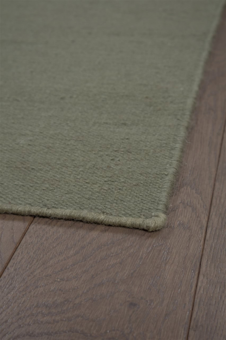 Covor rustic din lana verde|Covoare naturale premium [6]