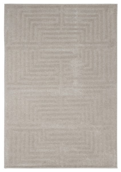 Covor modern impunator bej|Covoare naturale premium [1]