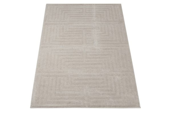 Covor modern impunator bej|Covoare naturale premium [2]