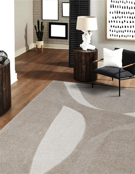 Covor modern geometric bej|Covoare moderne premium [8]