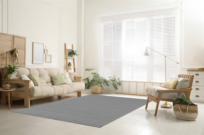 Covor traditional din lana argintiu|Covoare tesute manual premium [8]