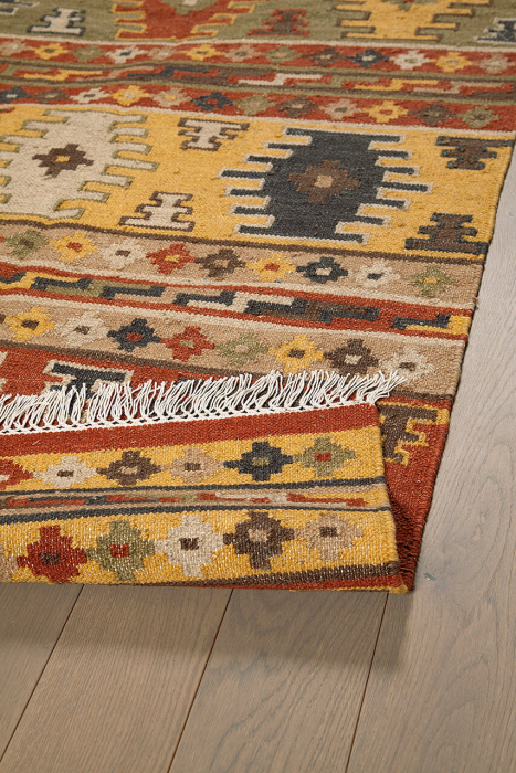 Covor etnic foarte mare din lana|Covoare kilim traditionale [5]