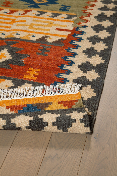 Covor etnic foarte mare din lana|Covoare kilim traditionale [2]