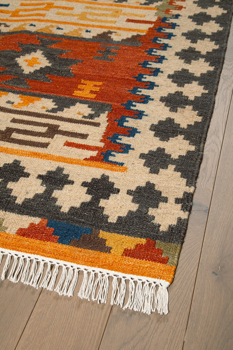 Covor etnic foarte mare din lana|Covoare kilim traditionale [5]