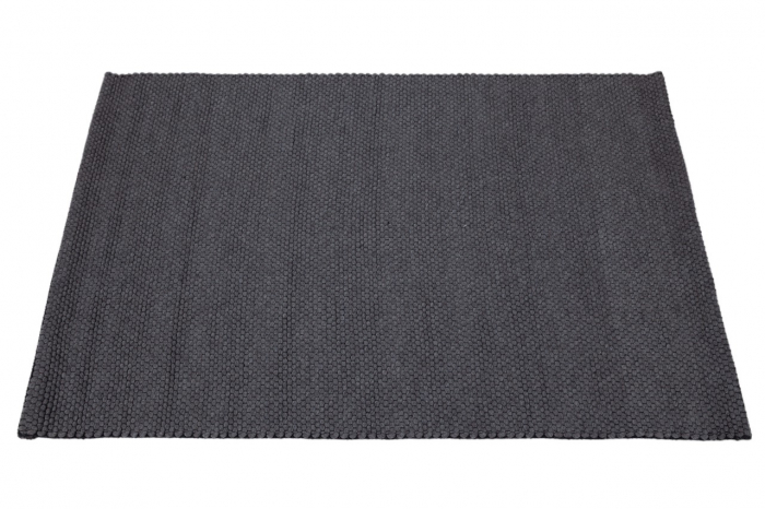 Covor traditional din lana gri inchis|Covoare tesute manual premium [3]