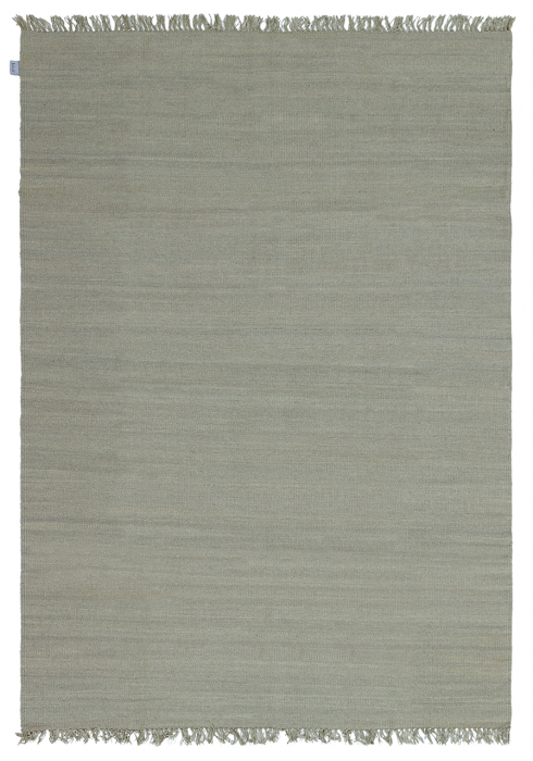 Covor rustic minimalist verde|Covoare naturale premium [1]
