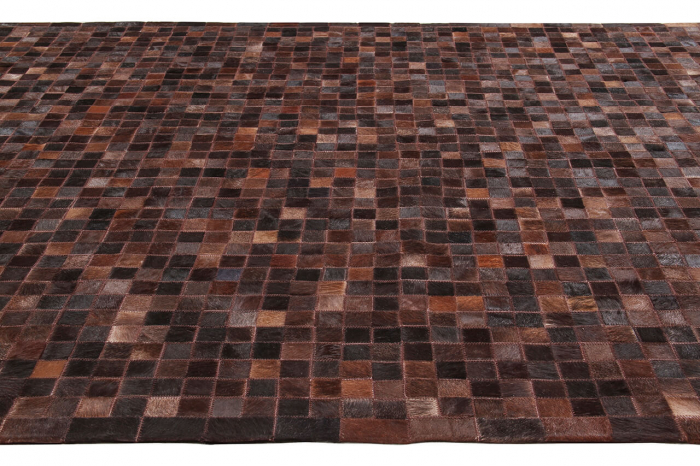 Covor modern din piele patchwork|Covoare din piele premium [3]